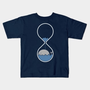 whale hourglass Kids T-Shirt